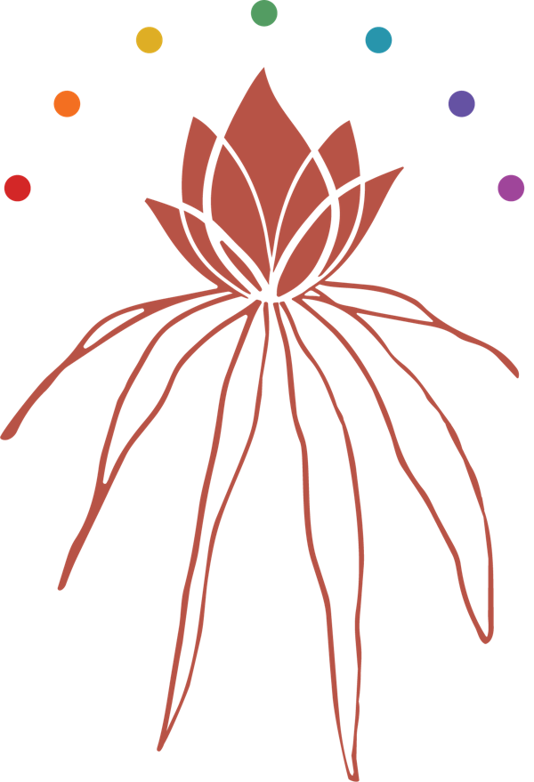 The HolSoul lotus, rooted deep, crowned by seven points of light